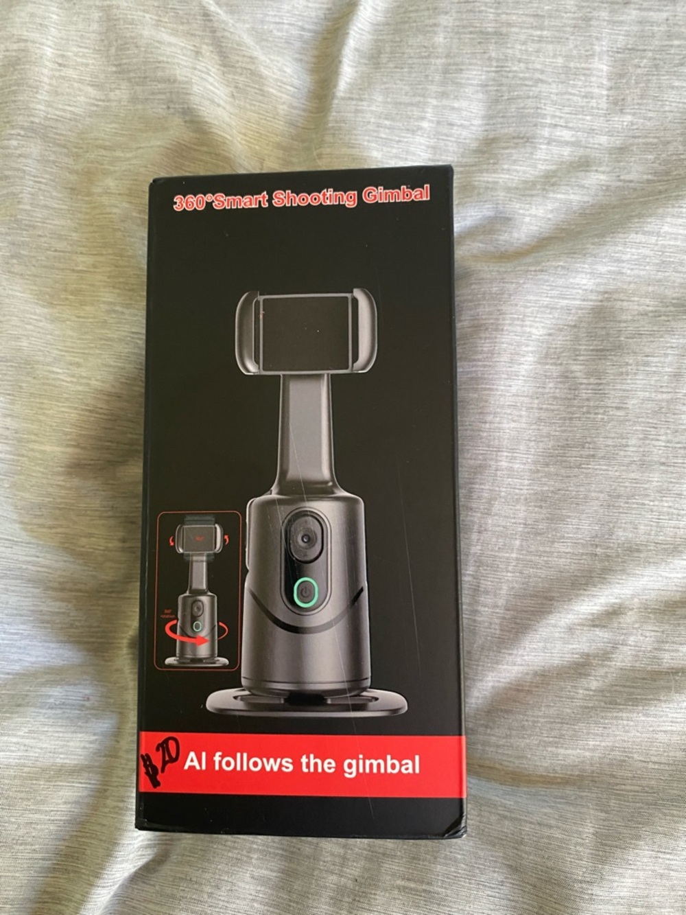 Bundle of 2 . 360° Smart Shooting Gimbals - Black